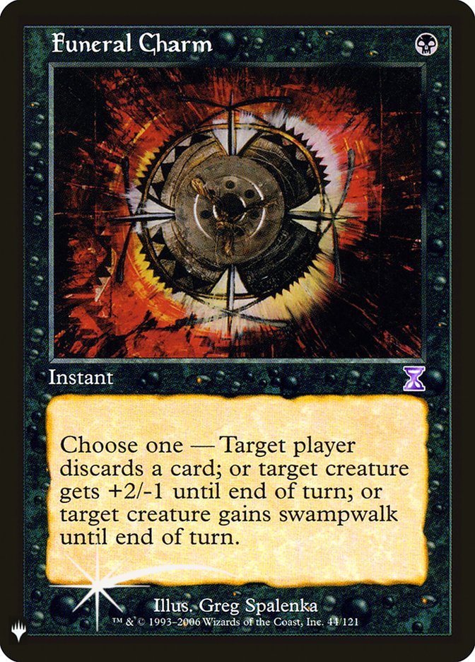 Funeral Charm [Mystery Booster] | Cards and Coasters CA
