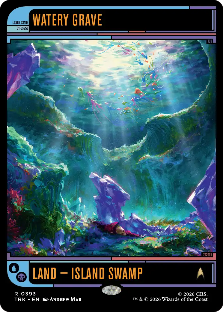 Watery Grave [Star Trek] | Cards and Coasters CA