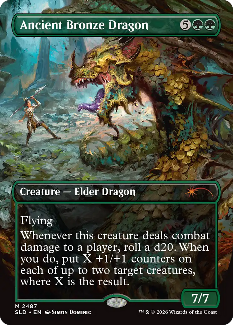 Ancient Bronze Dragon [Secret Lair Drop Series] | Cards and Coasters CA