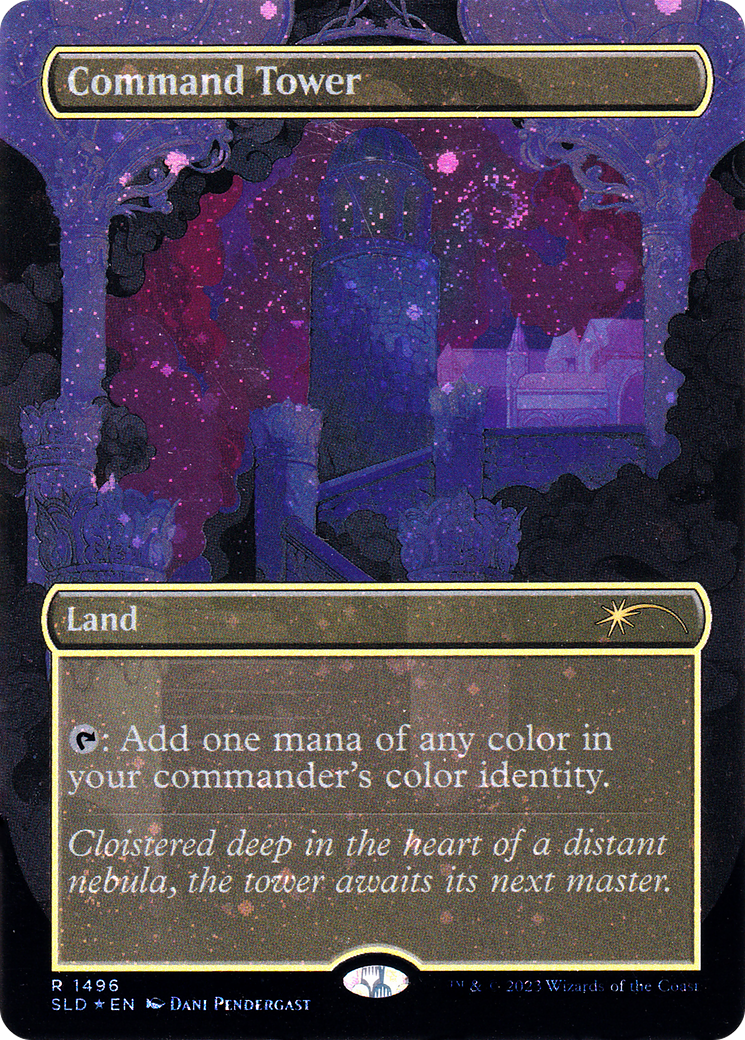 Command Tower (Galaxy Foil) [Secret Lair Drop Series] | Cards and Coasters CA