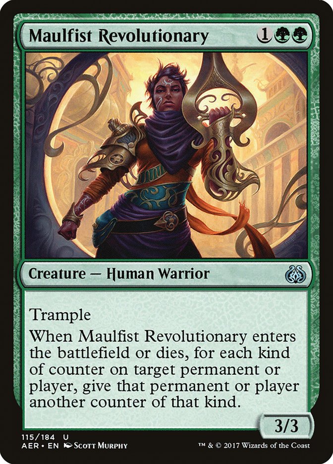 Maulfist Revolutionary [Aether Revolt] | Cards and Coasters CA