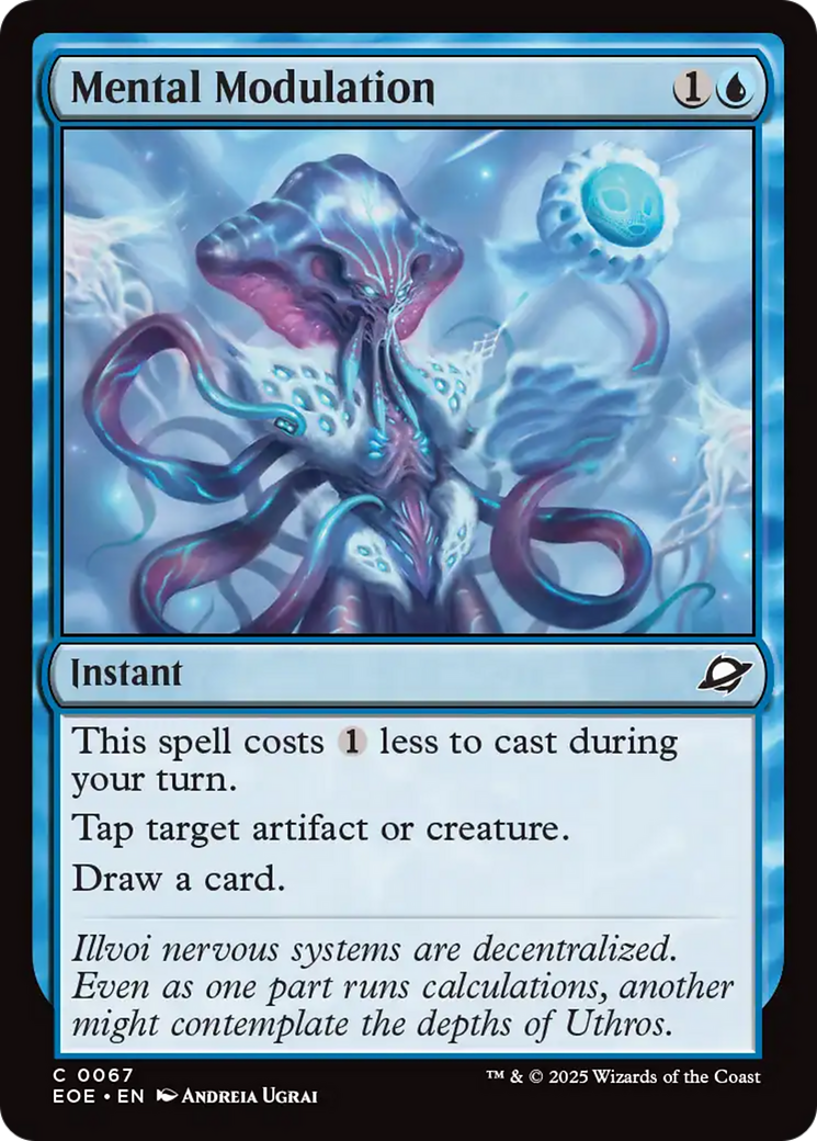Mental Modulation [Edge of Eternities] | Cards and Coasters CA