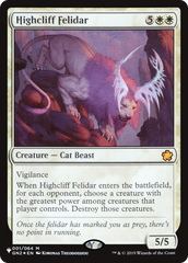 Highcliff Felidar [The List] | Cards and Coasters CA