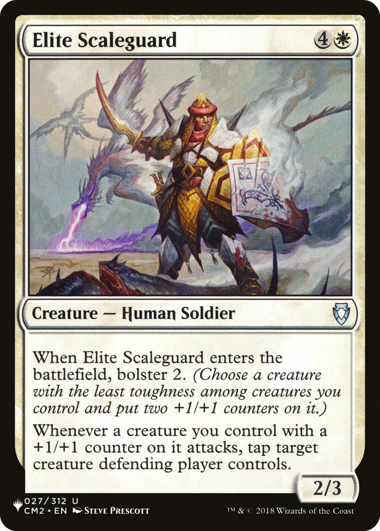 Elite Scaleguard [The List Reprints] | Cards and Coasters CA