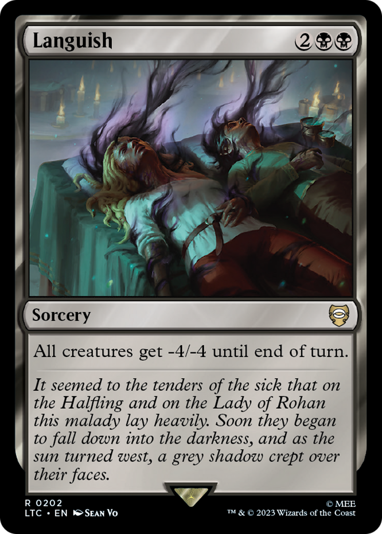 Languish [The Lord of the Rings: Tales of Middle-Earth Commander] | Cards and Coasters CA