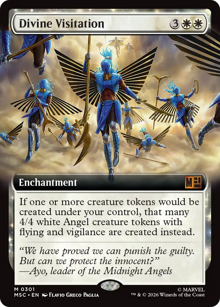 Divine Visitation (Extended Art) [Marvel Super Heroes Commander] | Cards and Coasters CA