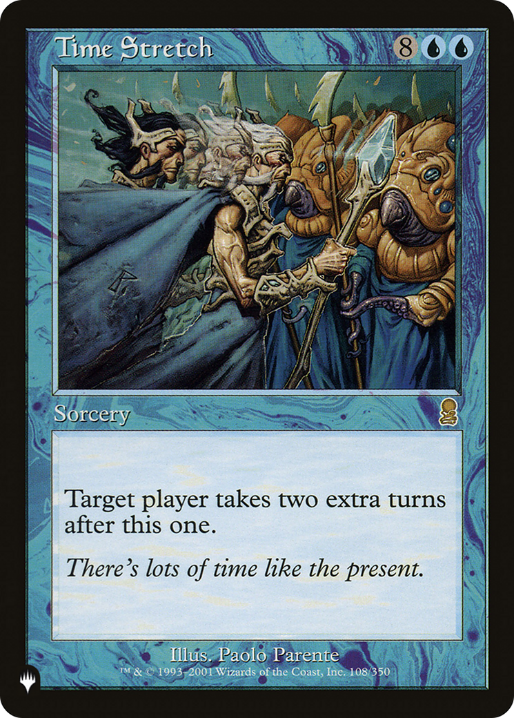 Time Stretch [The List] | Cards and Coasters CA