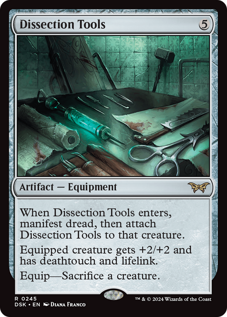 Dissection Tools [Duskmourn: House of Horror] | Cards and Coasters CA