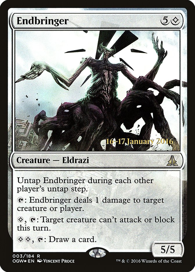 Endbringer [Oath of the Gatewatch Prerelease Promos] | Cards and Coasters CA