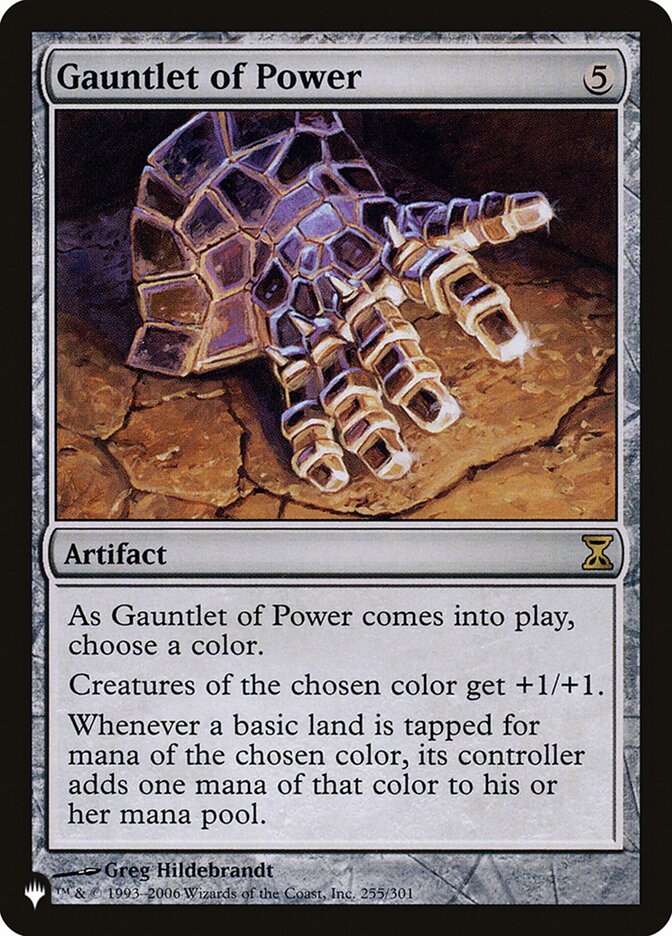 Gauntlet of Power [The List] | Cards and Coasters CA