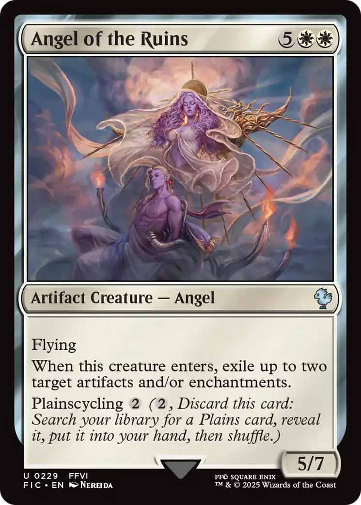Angel of the Ruins [FINAL FANTASY Commander] | Cards and Coasters CA