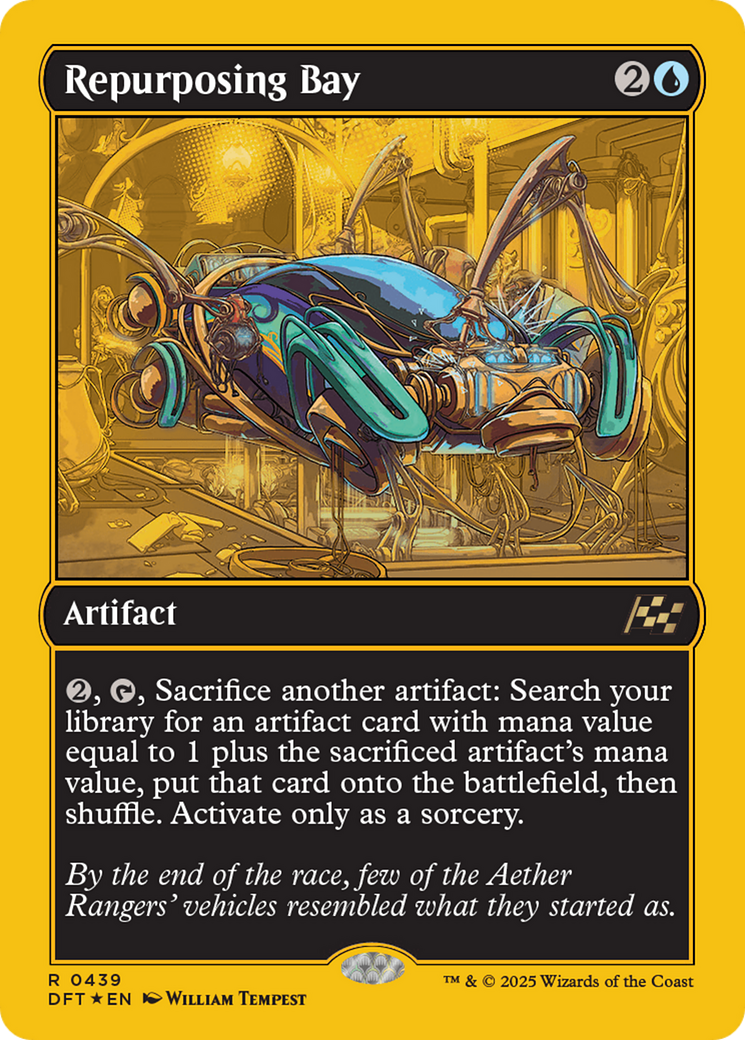 Repurposing Bay (First-Place Foil) [Aetherdrift] | Cards and Coasters CA