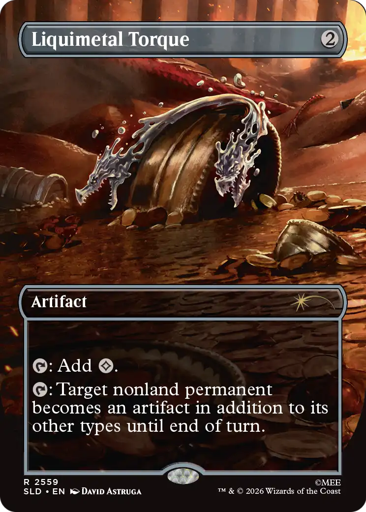 Liquimetal Torque [Secret Lair Drop Series] | Cards and Coasters CA