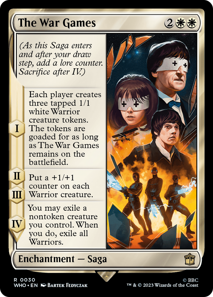 The War Games [Doctor Who] | Cards and Coasters CA