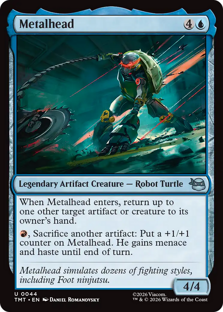 Metalhead [Teenage Mutant Ninja Turtles] | Cards and Coasters CA