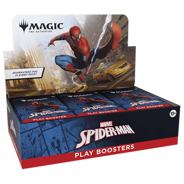 Magic: The Gathering: Marvel's Spider-Man Play Booster Box | Cards and Coasters CA