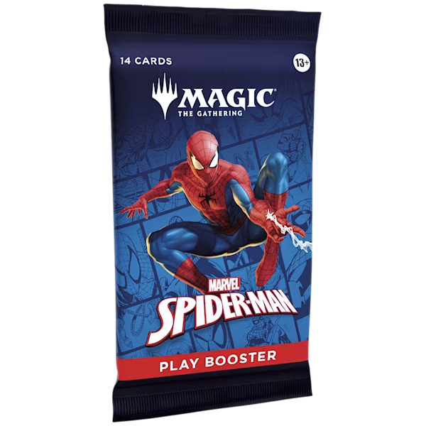 Magic: The Gathering: Marvel's Spider-Man Play Booster Pack | Cards and Coasters CA