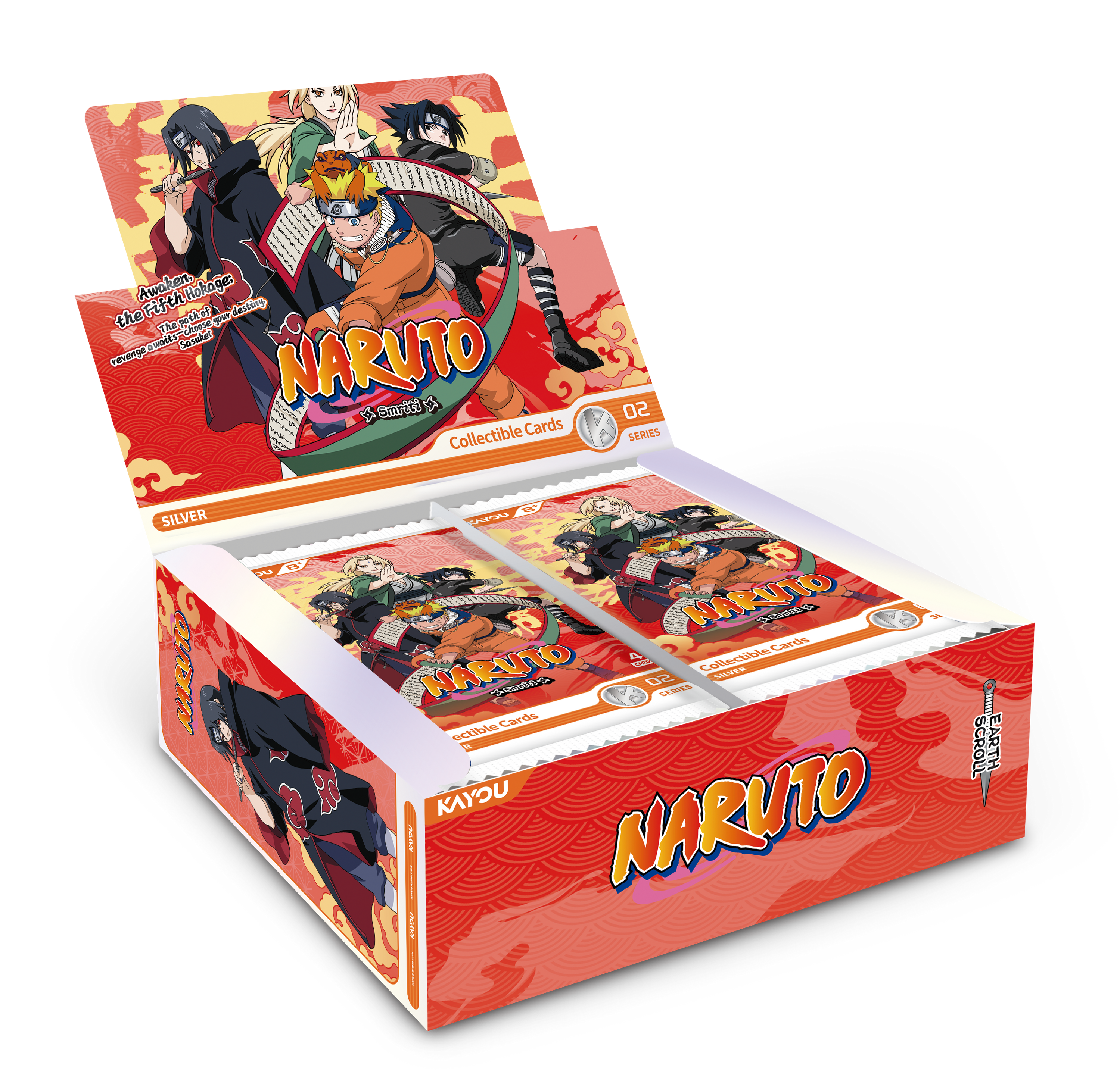 Naruto - Smriti Collectible Cards - Earth Scroll - Booster Box | Cards and Coasters CA