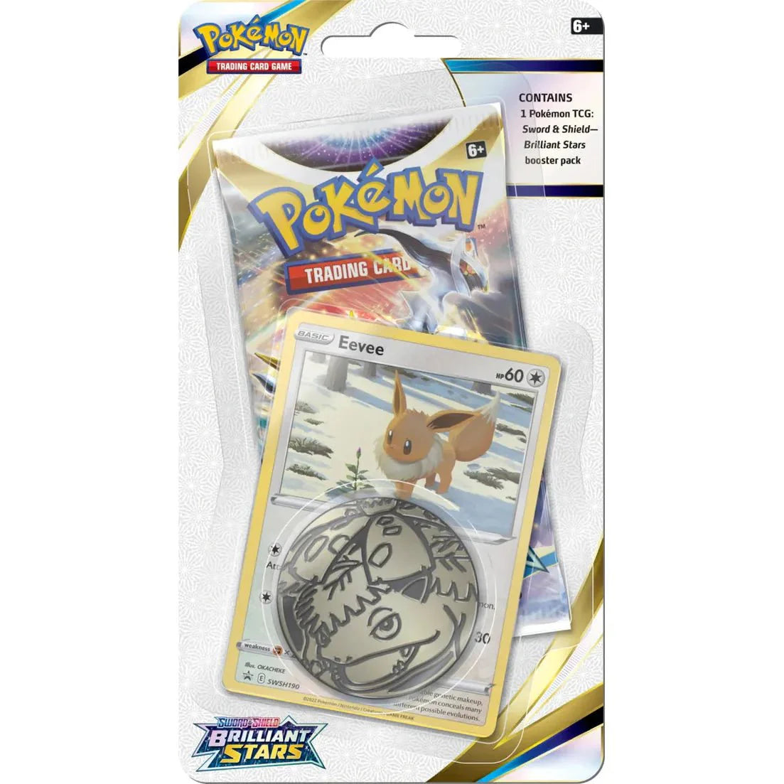 Pokémon: Sword & Shield: Brilliant Stars Blister pack with promo | Cards and Coasters CA