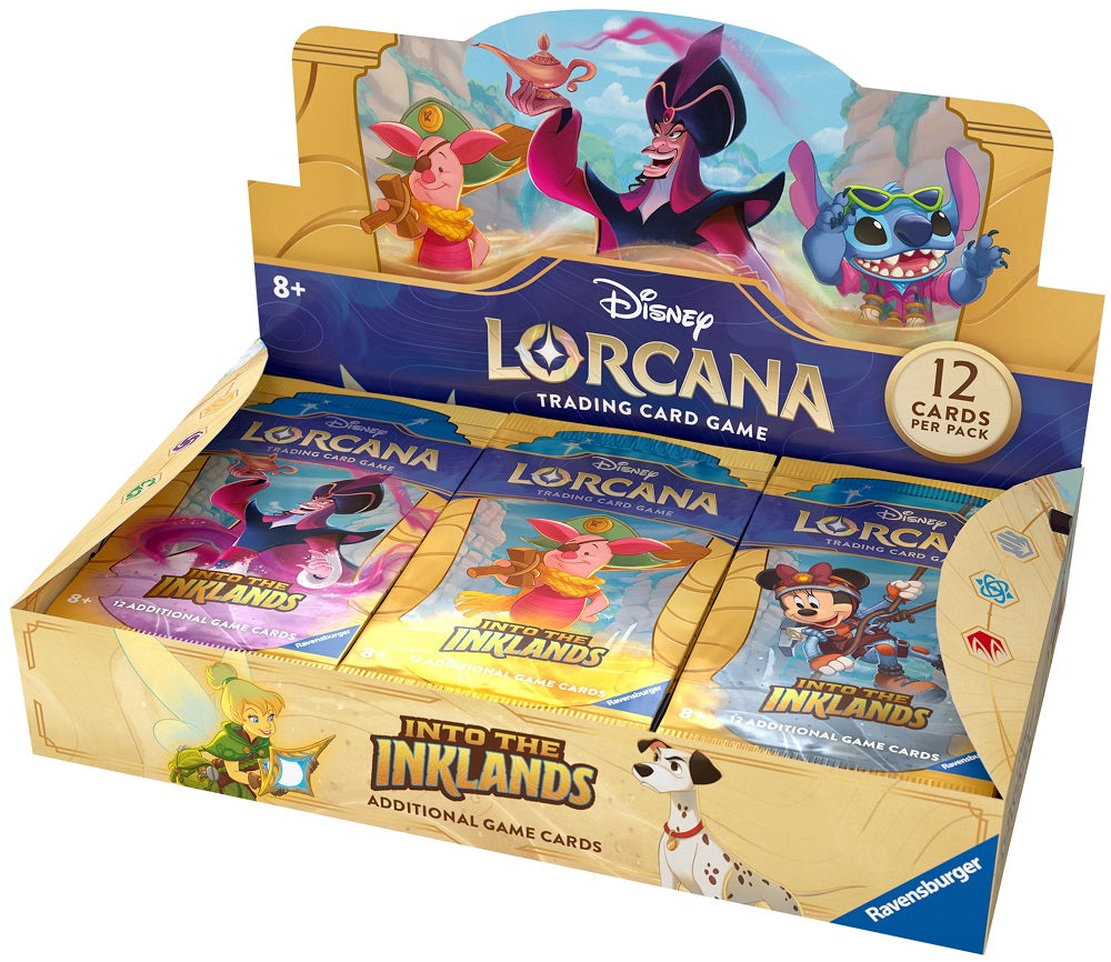 Disney Lorcana - Into the Inkland full booster box | Cards and Coasters CA