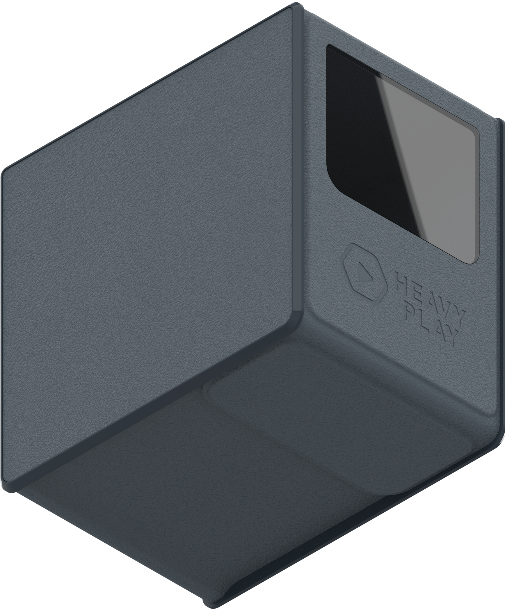 Heavy Play RFG Deck Box Max 133 DS Artificer Grey | Cards and Coasters CA