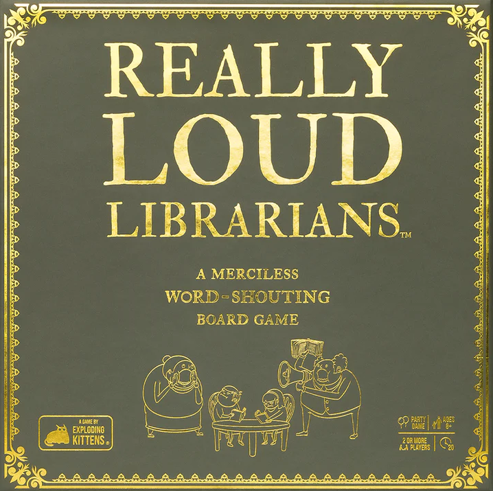 Really Loud Librarians | Cards and Coasters CA