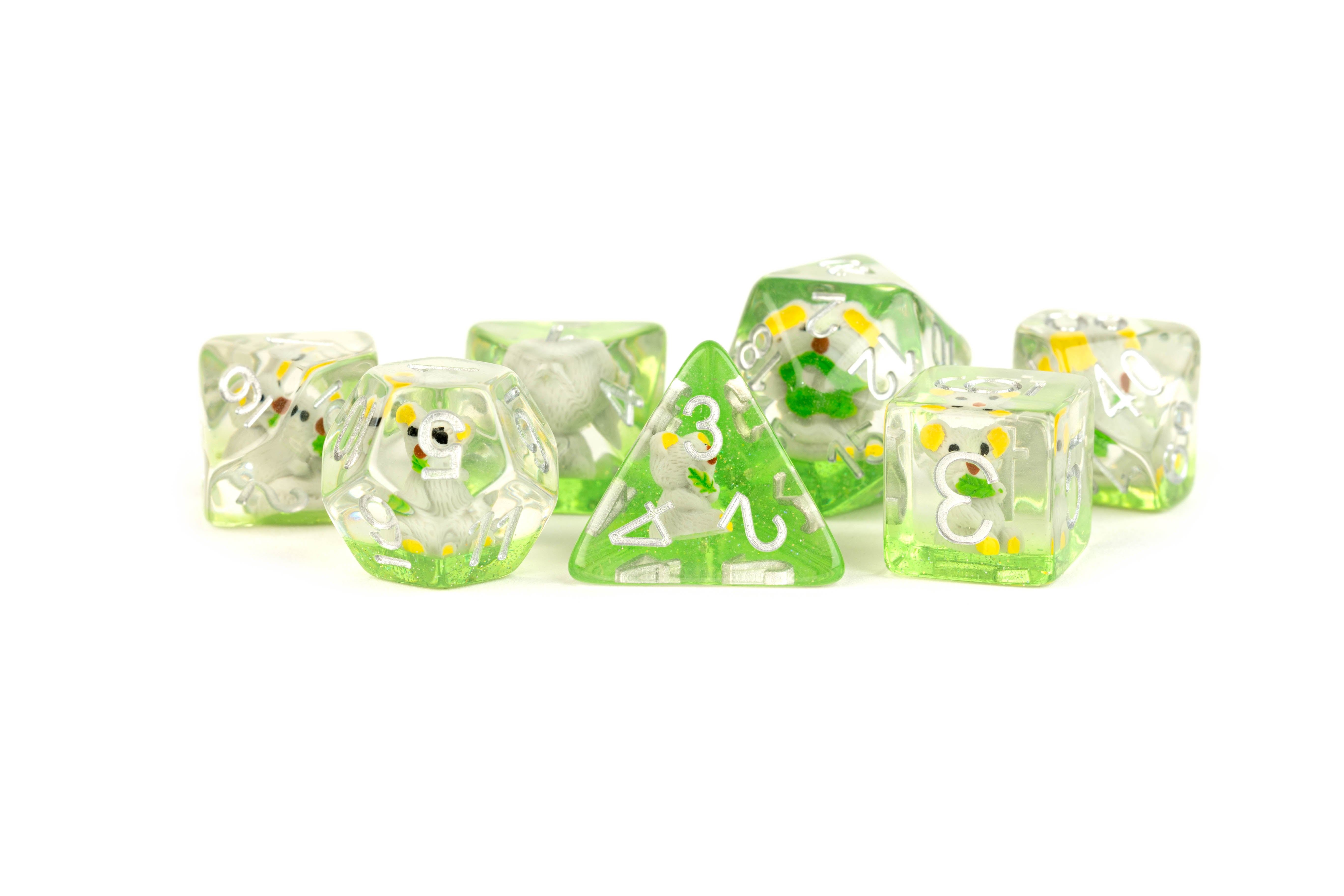 FanRoll Dice Set: Koala Inclusion | Cards and Coasters CA