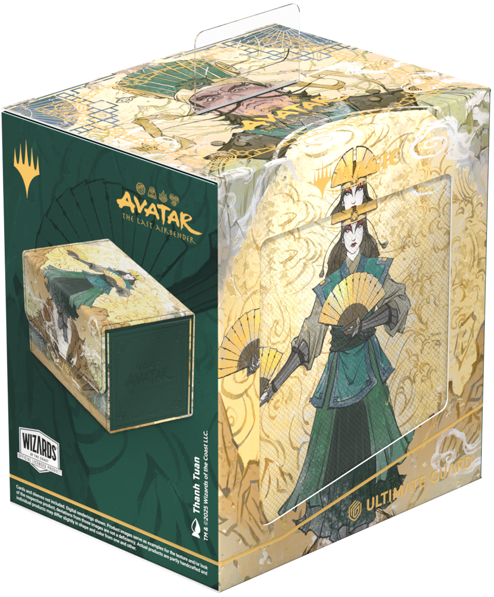 UG DECK CASE SIDEWINDER 133+ XENOSKIN MTG AVATAR: THE LAST AIRBENDER - THE LEGEND OF KYOSHI | Cards and Coasters CA