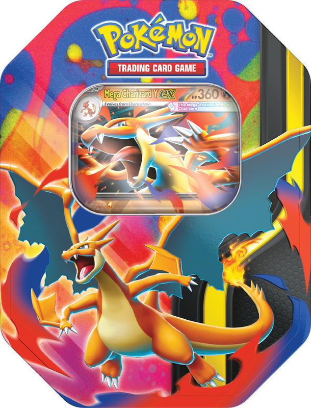 Pokemon: Mega Charizard Tin | Cards and Coasters CA
