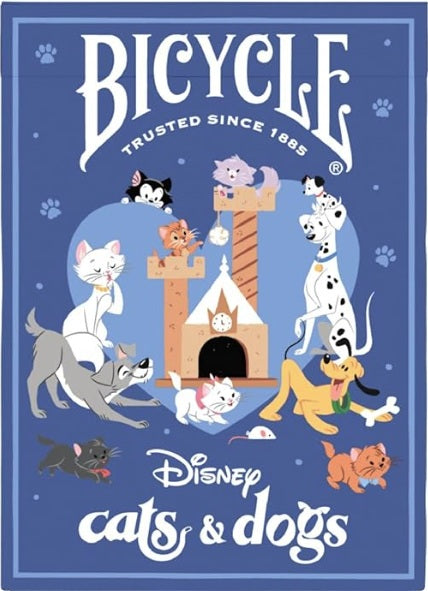 BICYCLE - DISNEY CATS AND DOGS | Cards and Coasters CA