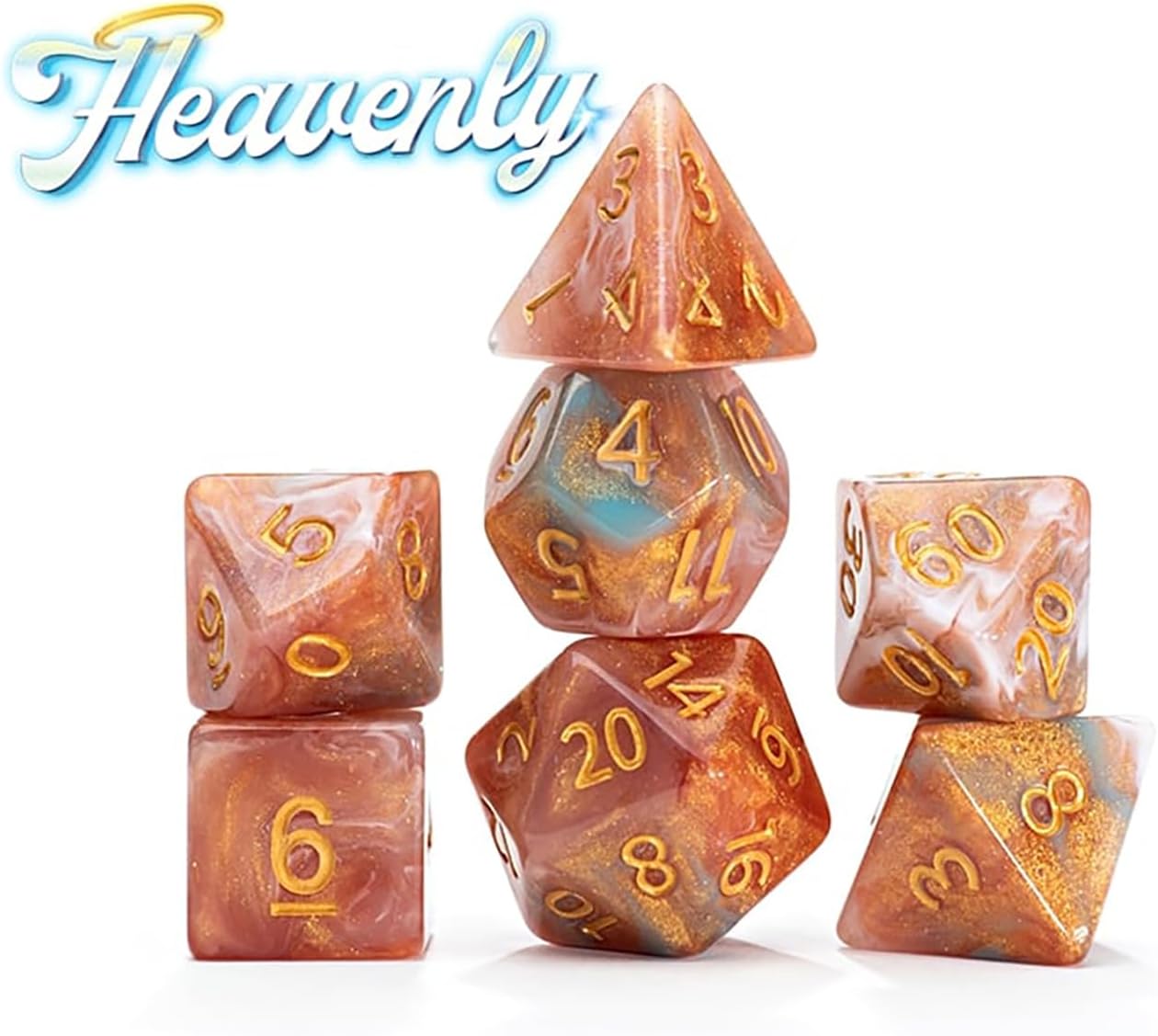 Aether Dice: Heavenly | Cards and Coasters CA