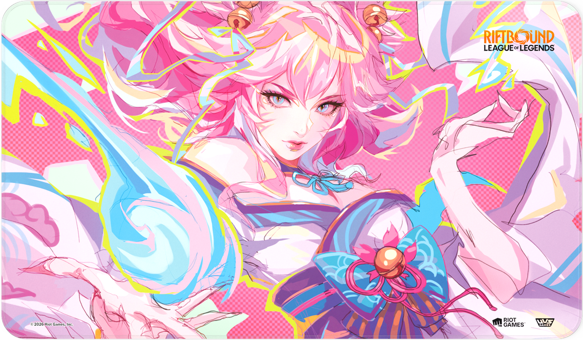 UVS Playmat - Spirit Blossom Ahri | Cards and Coasters CA