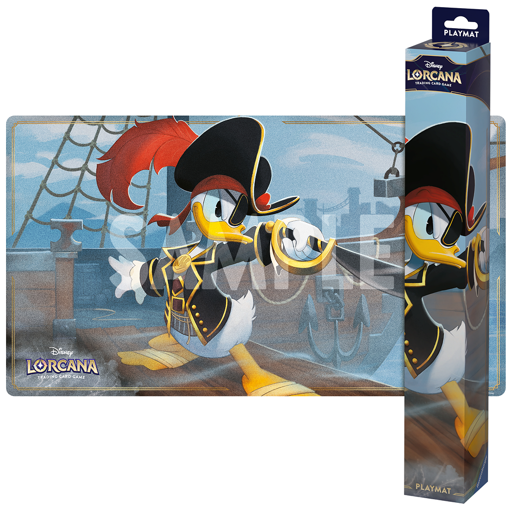 Lorcana Playmat: Donald Duck - Buccaneer | Cards and Coasters CA