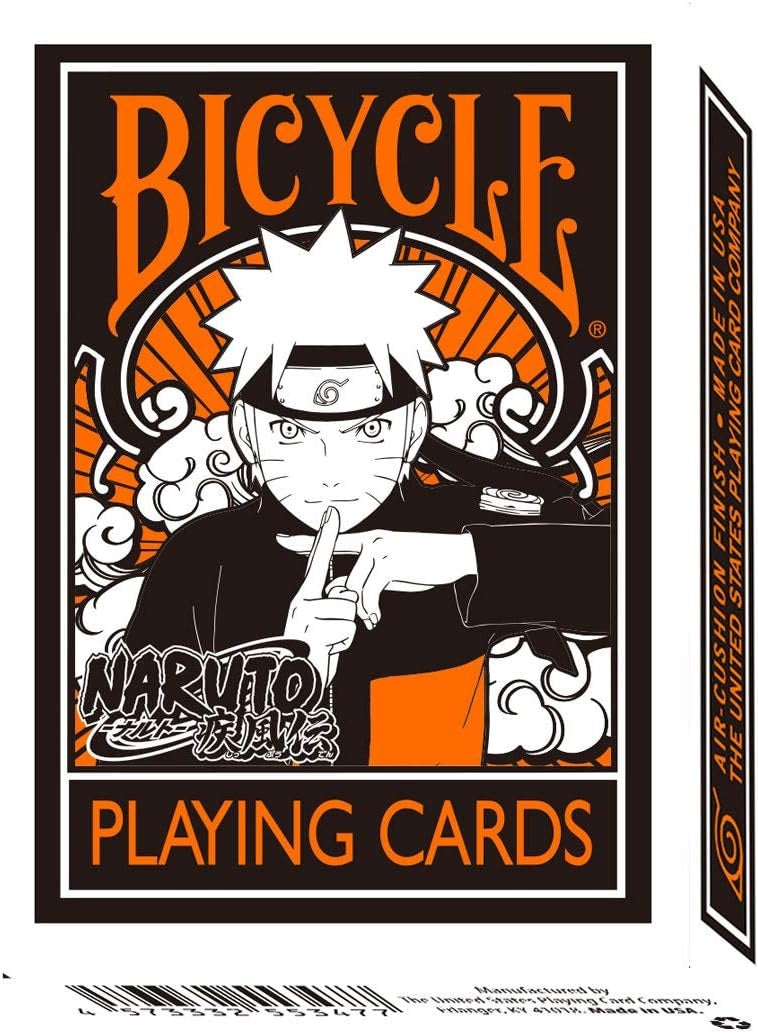 Bicycle Playing Cards - Naruto | Cards and Coasters CA