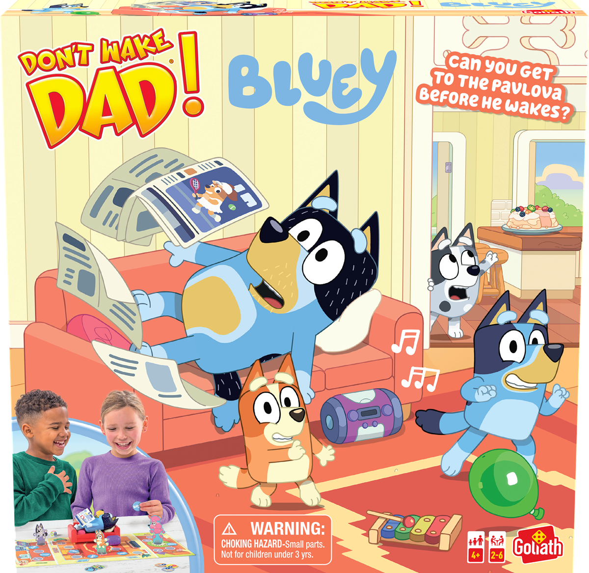 Don't Wake Daddy - Bluey | Cards and Coasters CA