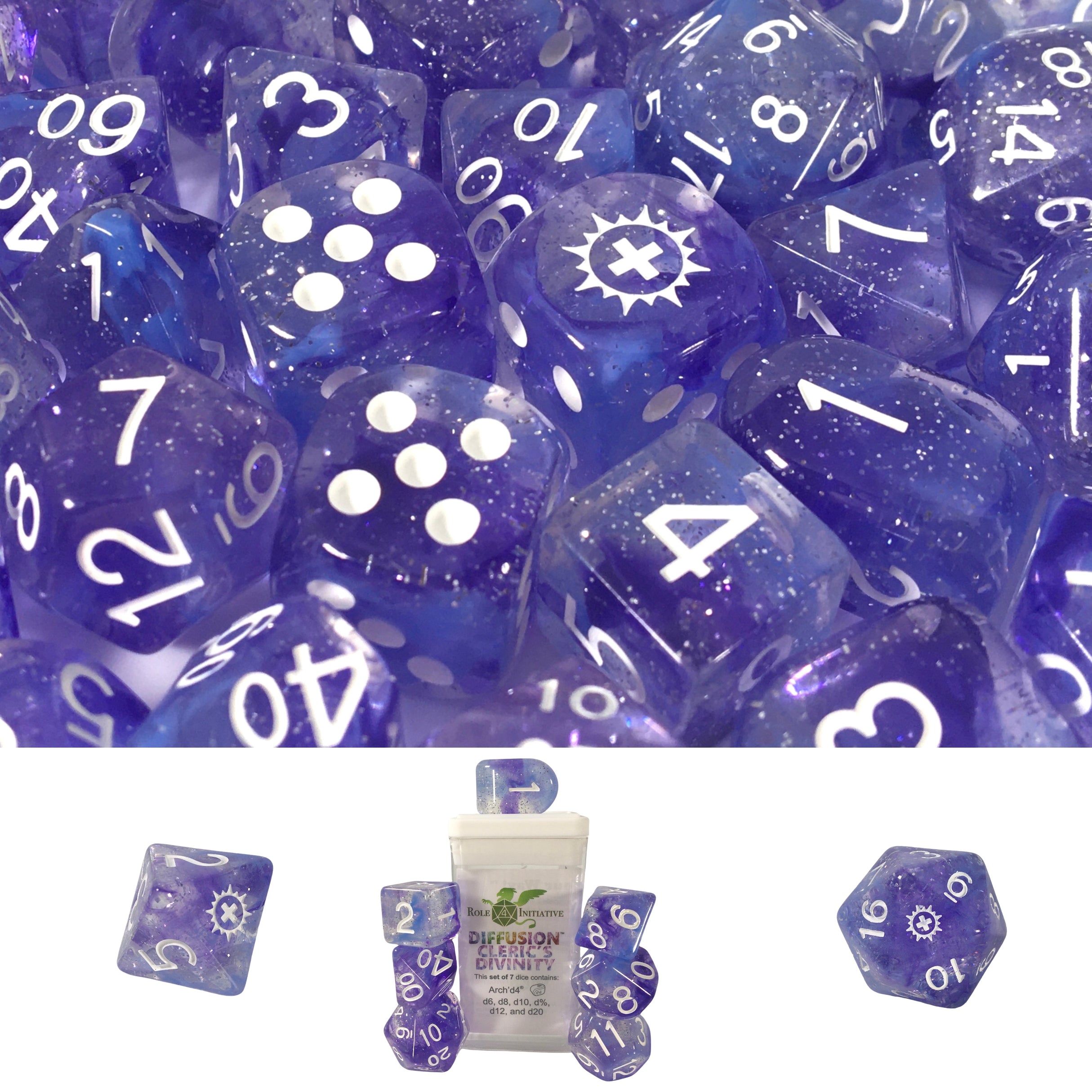 Role 4 Intiative - Cleric's Divinity | Cards and Coasters CA