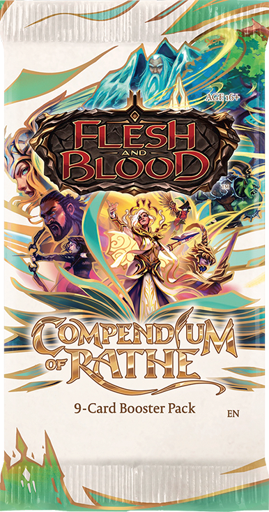 Flesh and Blood - Compendium of Rathe Booster Pack | Cards and Coasters CA