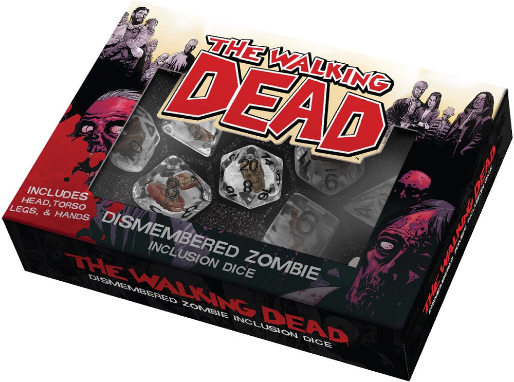 The walking dead dismembered Dice | Cards and Coasters CA