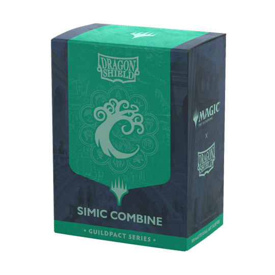 Dragon Shield - Matte Dual Art Sleeves - Simic | Cards and Coasters CA