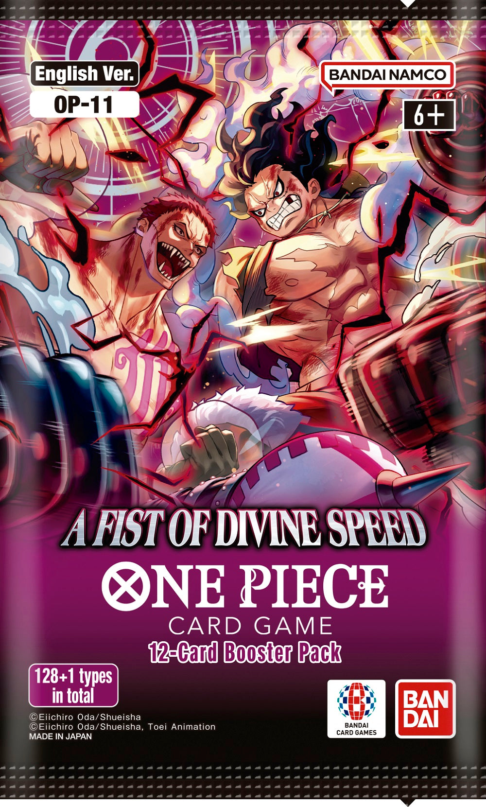 One Piece - A Fist of Divine Speed - OP-11 Booster Pack | Cards and Coasters CA