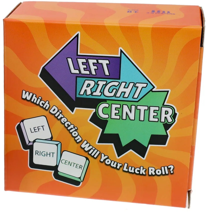 Left Right Center Dice Game | Cards and Coasters CA