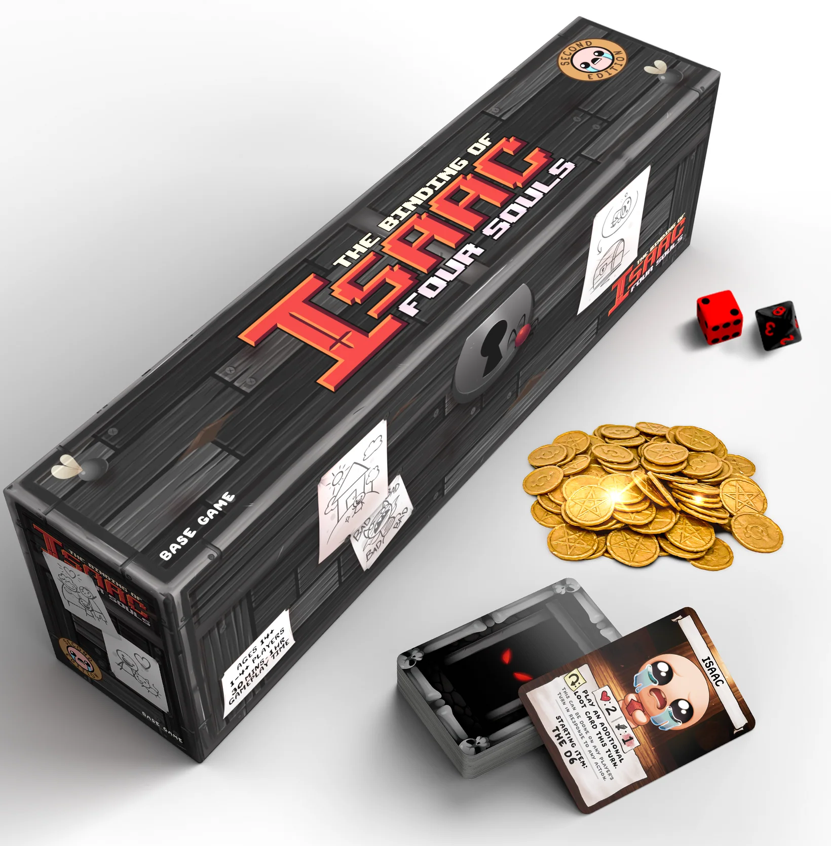 THE BINDING OF ISAAC: FOUR SOULS 2ND ED | Cards and Coasters CA