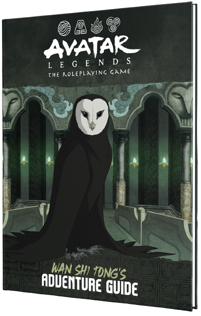 Avatar Legends RPG: Wan Shi Tong's Adventure Guide | Cards and Coasters CA