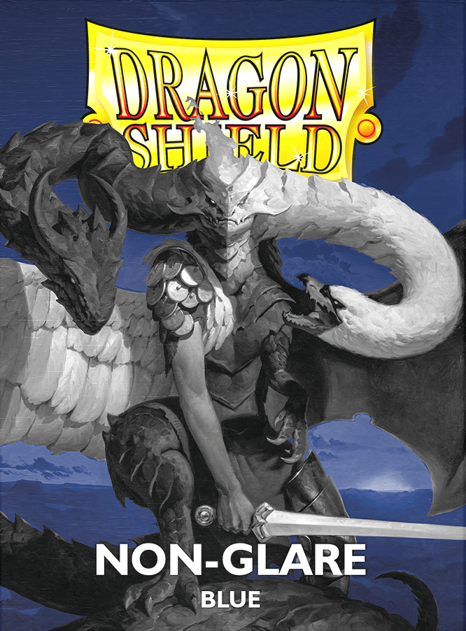 Dragon Shield Matte 100 Count Blue Non Glare | Cards and Coasters CA