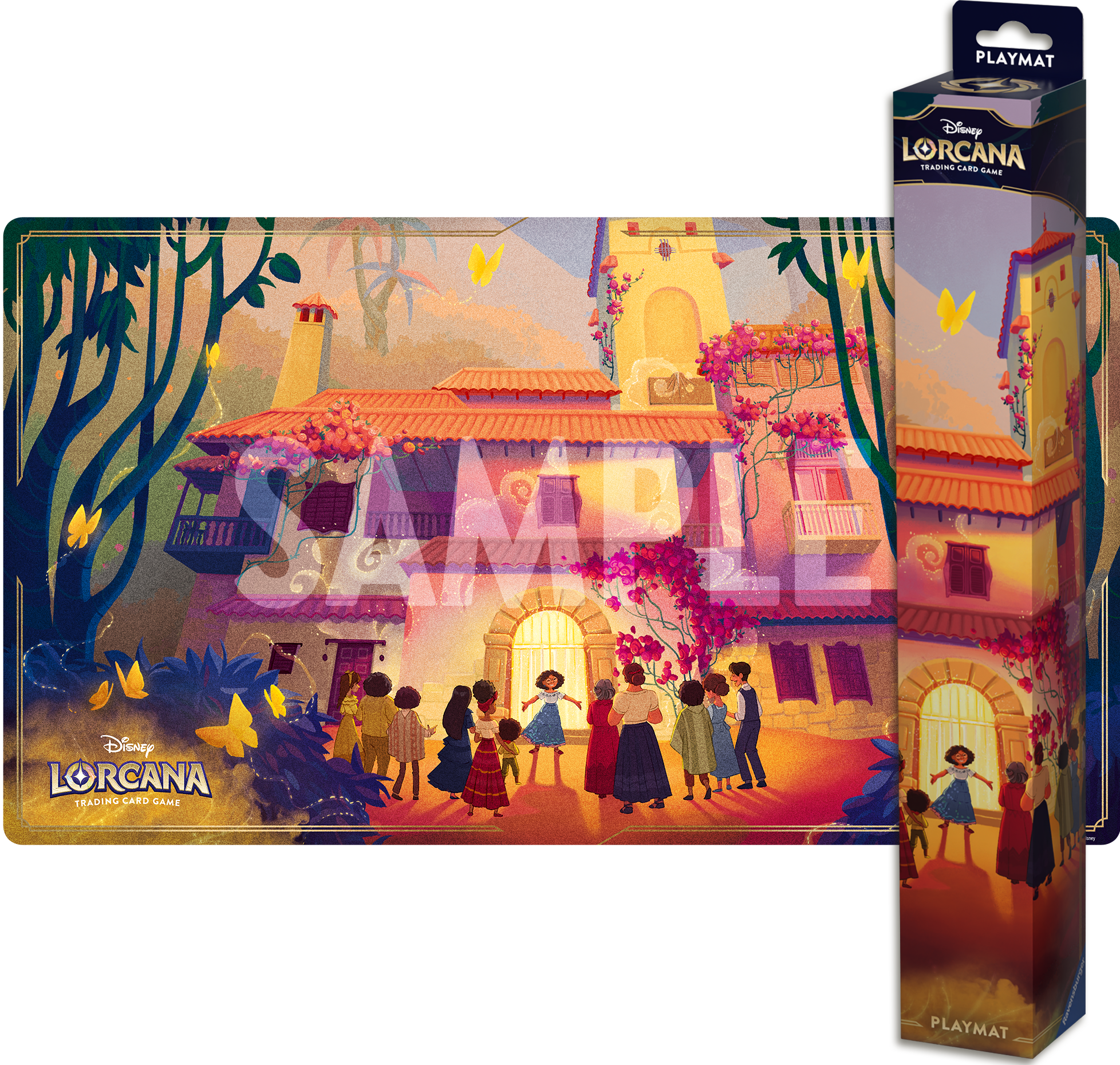 Lorcana Playmat: Belle - Look at this Family | Cards and Coasters CA