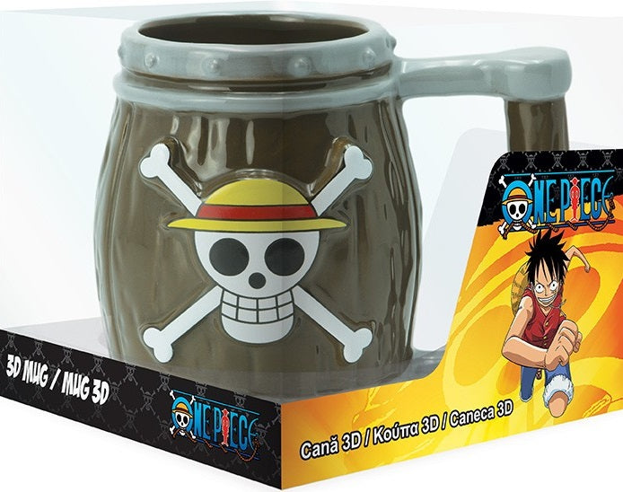 One Piece Mug 3D Straw Hat | Cards and Coasters CA