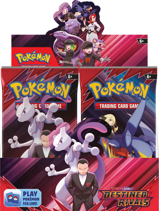 Pokémon: Scarlet & Violet: Destined Rivals Booster Box | Cards and Coasters CA
