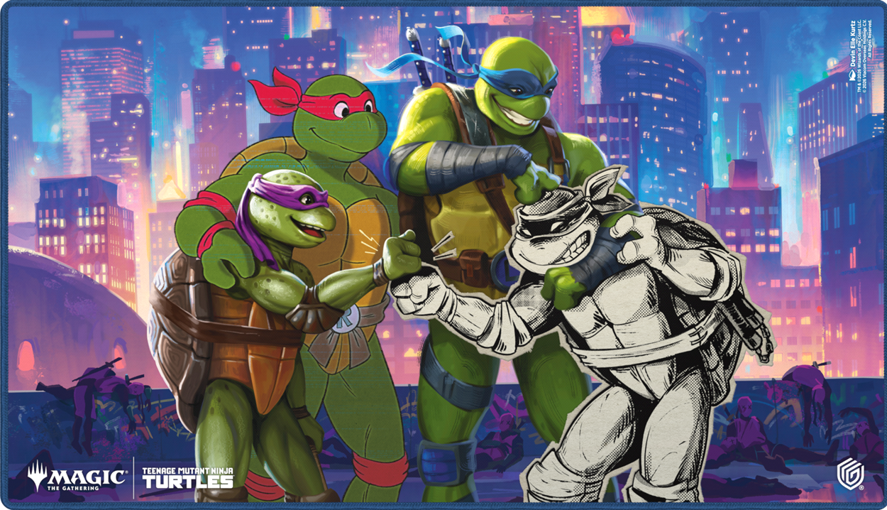 Ultimate Guard Playmat - Ninja Turtles - Turtles Forever | Cards and Coasters CA