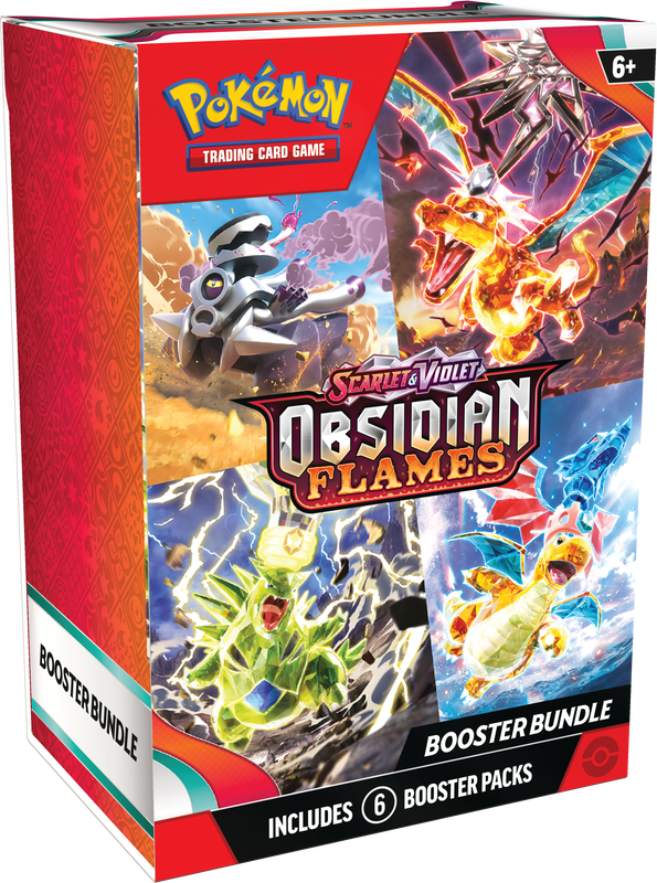 Pokemon: Obsidian Flames Booster Bundle | Cards and Coasters CA