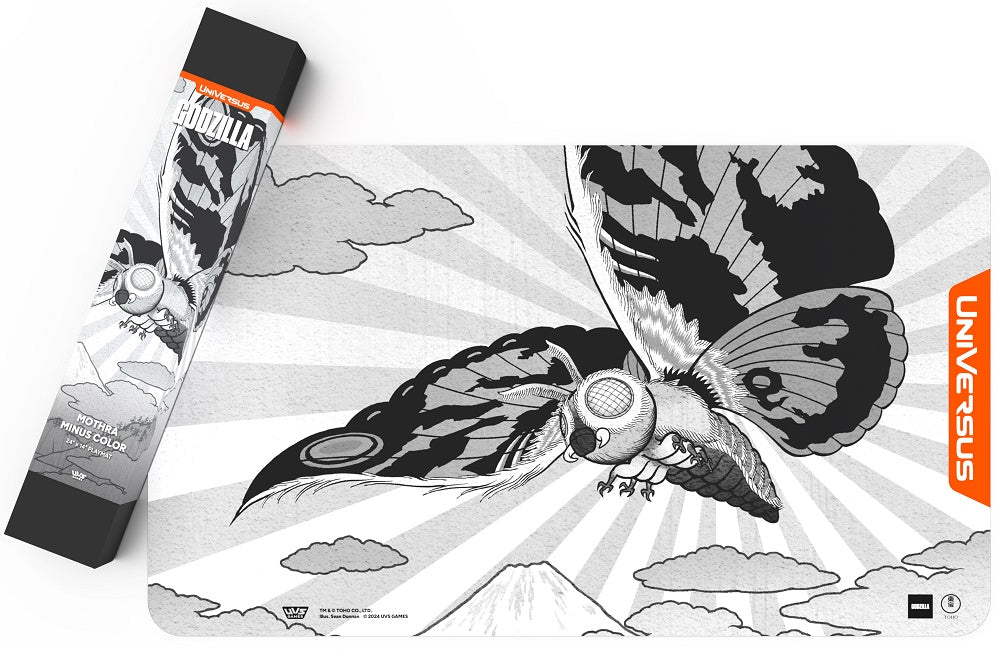 Godzilla Playmat: Mothra Minus Colour | Cards and Coasters CA